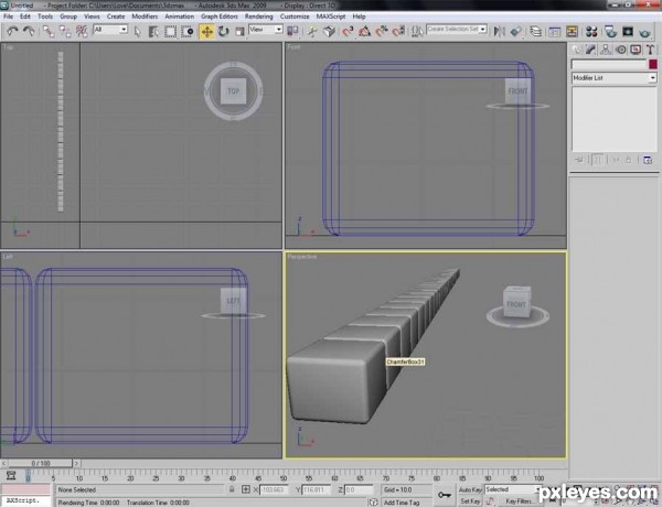 Creation of Blocking PXL: Step 3